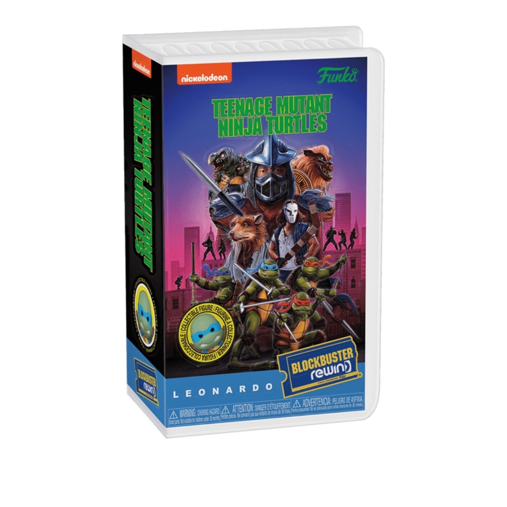 🆕 FUNKO REWIND TEENAGE MUTANT NINJA TURTLES REWIND LEONARDO